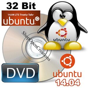 ubuntu linux 14.04 "trusty tahr" 32-bit edition dvd