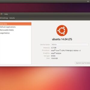 Ubuntu Linux 14.04 "Trusty Tahr" 32-Bit Edition DVD