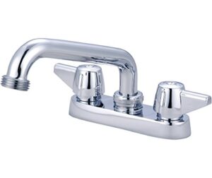 central brass 0084-h two handle cast brass bar/laundry faucet in chrome