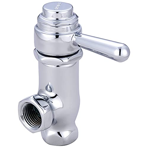 Central Brass 0333-L1/2 Self-Close Angle Stop in Chrome