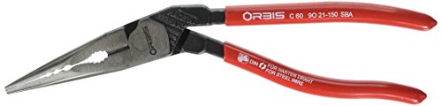 Grip On KNP9O21-150SBA Nose Pliers (Orbis 8 3/4" Angled Long)