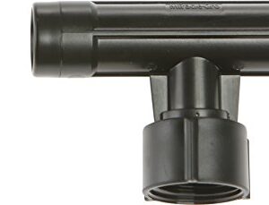 Swan Products MGEZFE3801 Miracle-Gro Soaker System Push on Fitting Replacement Piece: Feeder Connector, Black