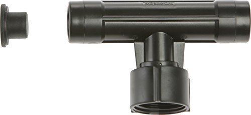 Swan Products MGEZFE3801 Miracle-Gro Soaker System Push on Fitting Replacement Piece: Feeder Connector, Black