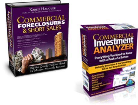 Commercial Analyzer Software & Commercial Foreclosures & Short Sales Course - BUNDLE (2 ITEMS)