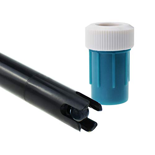 0-14 pH Electrode Probe BNC Connector, 300cm Cable for PH Meter Monitor Controller Test Sensor, Replacement Kit for Aquarium Hydroponics Plant Pool Spa (pH Electrode)