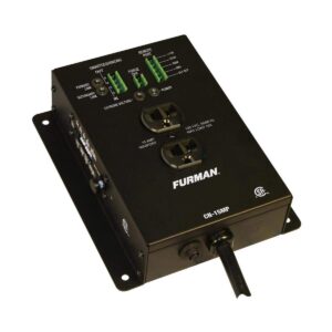 furman sound bluebolt cn-15mp 15a miniport remote duplex smart outlet