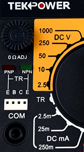 Tekpower TP8260L Analog Multimeter with Back Light, and Transistor Checking Dock