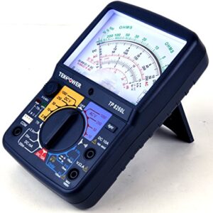 Tekpower TP8260L Analog Multimeter with Back Light, and Transistor Checking Dock