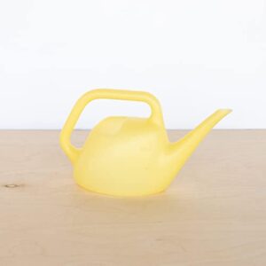 Bloem Translucent Watering Can: 1.5 Liter - Goldfinch Yellow - 4 Gallon Capacity, Easy to See Water Level, Loop Handle, Durable Resin, for Indoor and Outdoor Use, Gardening