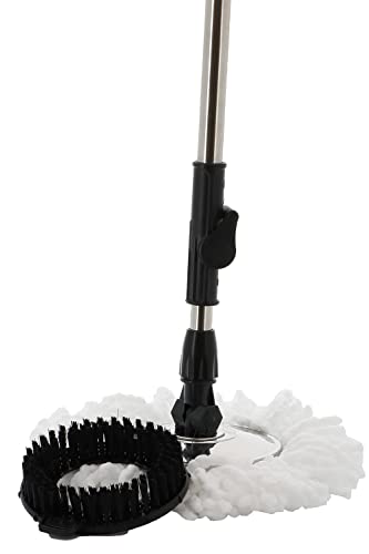 CycloMop® Commercial Spinning Spin Mop with Dolly Wheels - Heavy Duty Design for Years of Use