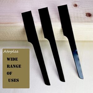 Atoplee 5pcs Reciprocating Saw Blades Reciprocating Air Body Saw Hacksaw Blades Tools (32T)