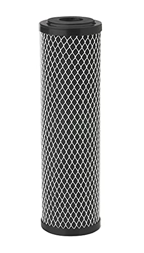 Pentair Pentek CFBC-10 Carbon Water Filter, 10-Inch, Under Sink Modified Molded Fibredyne Carbon Block Replacement Cartridge, 10" x 2.5", 0.5 Micron