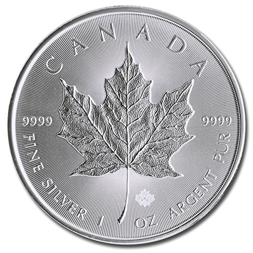 2014 1 oz Silver Canadian Maple Leaf Five Dollar Uncirculated