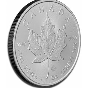 2014 1 oz Silver Canadian Maple Leaf Five Dollar Uncirculated