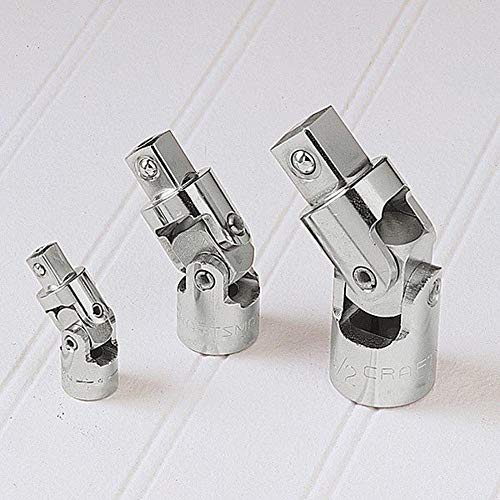 Craftsman 3 Pc. Universal joint set 9-4250, 1/4, 3/8 & 1/2 in. Drive