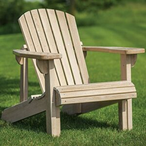 rockler adirondack chair plans with templates – easy-to-build classic wooden adirondack chair - includes step-by-step instructions for entire construction process – made in usa