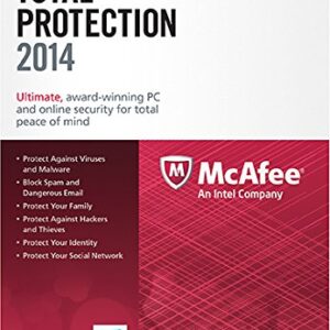 McAfee Total Protection 3PC 2014 [Online Code]