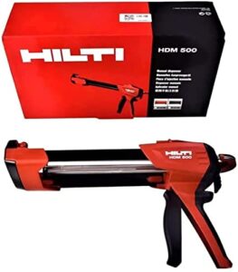 hilti 3498241 hdm 500 manual adhesive dispenser