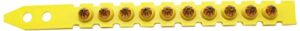 hilti 50352 0.27 caliber yellow boosters, 100-pack