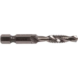 drill/tap/countersink bit, 1/4-20x2 1/4 l