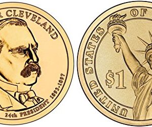 2012 D Grover Cleveland 2nd Term, 25-coin Bankroll of Presidential Dollars Uncirculated