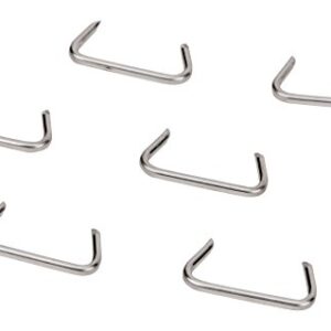 Performance Tool W5230 1,000pc Steel Hog Ring for: Upholstery, fencing, craft, rope, bungee cords, bag closures, crab pots, furniture and much more