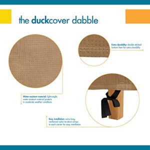 Duck Covers Essential Water-Resistant 70 Inch Patio Loveseat Cover