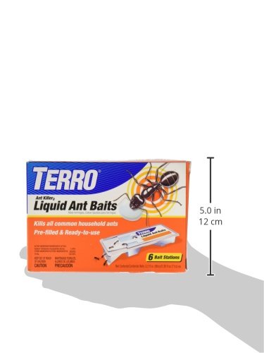 Terro Liquid Ant Killer Baits(6 Bait Stations Net Contents 2.2fl.oz/0.36fl.oz)