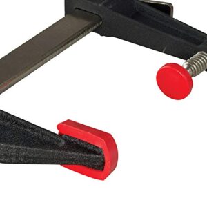 Bessey Clutch Style Bar Clamps - 3.5x12 Inch, 1000 lb Capacity, 2K Handle - GSCC3.524+2K - Ideal for Woodworking, Carpentry & Home Improvement