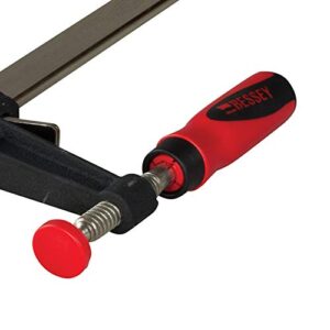 Bessey Clutch Style Bar Clamps - 3.5x12 Inch, 1000 lb Capacity, 2K Handle - GSCC3.524+2K - Ideal for Woodworking, Carpentry & Home Improvement