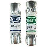 Combo pack: Buss replacement fuse for 1 piece for Fluke 803293 11 Amp 1000V and 1 piece Fluke 943121 440mA 1000V Fluke Digital Multimeter