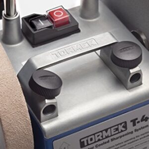 Tormek T-4 – Compact Water Cooled Sharpening System for Edge Tools – US Version – English Handbook