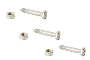 ariens genuine oem ariens 1/4inches compact snow blower shear bolts 3-pack 53200500