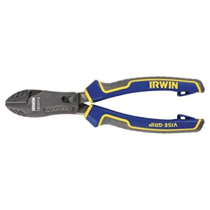 irwin vise-grip cutting pliers with powerslot, diagonal cutting (1902412)