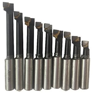 HHIP 3/8 INCH C-6 9 Piece Boring BAR Set (1001-0001)