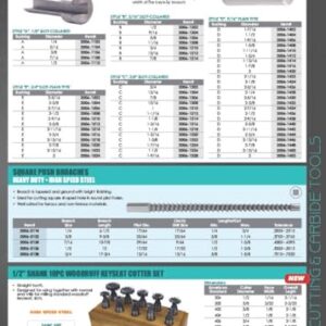 HHIP 2006-1026 1/4 Inch C HSS Keyway Broach with 1 Shim