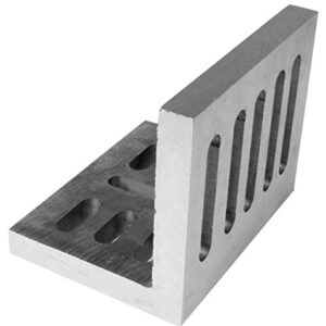 HHIP 3402-0203 6" x 5" x 4-1/2 Inch Slotted Angle Plate, Opened