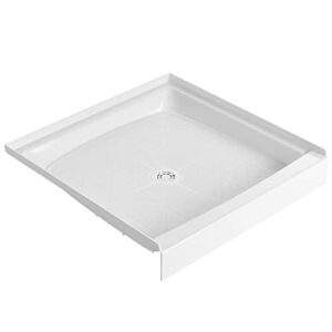 PROFLO PFSB3434WH PROFLO PFSB3434 Morenci 34" x 34" Square Shower Base with Single Threshold and Center Drain