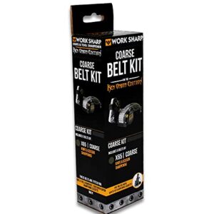 Work Sharp WSSAKO81118 Coarse Grit Belt Kit for Ken Onion Edition