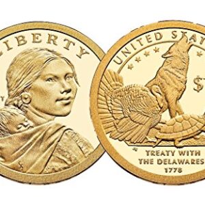 2013 P, D Native American (Sacagawea/Golden) Dollar 2 Coin Set Uncirculated