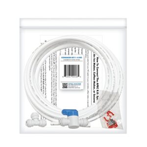 APEC Water Systems ICEMAKER-KIT-RO-1-4 Ice Maker Kit for Reverse Osmosis Systems, Refrigerator & Water Filters