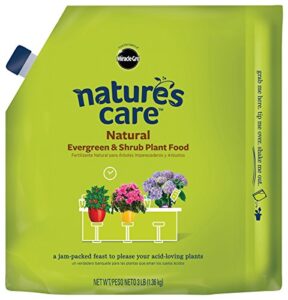 miracle-gro nature's care natural evergreen and shrub plant food-3 (discontinued by manufacturer)
