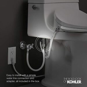 Kohler 4108-0 Bidet Seat, one-size, White