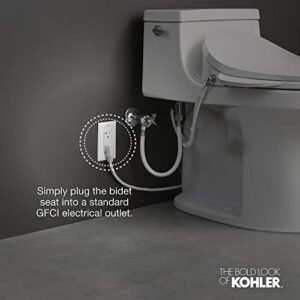 Kohler 4108-0 Bidet Seat, one-size, White