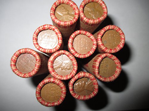 1909-1958 Wheat Penny Roll with a Great Mix of Coins! PDS Mints!