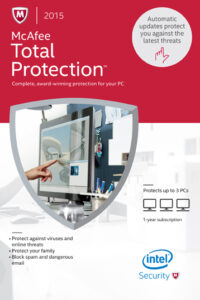 mcafee 2015 total protection 3pc [online code]