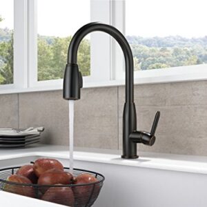 Peerless P188103LF-OB Apex Kitchen Pull-Down Single Handle, Oil Bronze