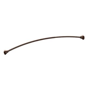 moen csr2172owb old world bronze tension curved shower rods