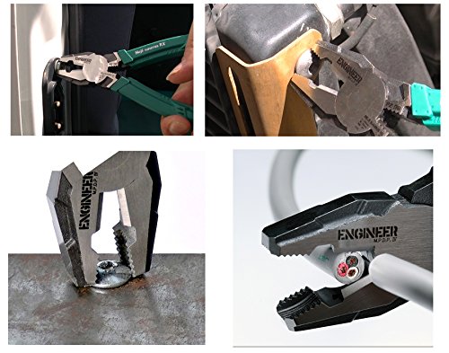 Engineer Heavy Duty Multi-function combi Gripping Pliers/Screw Extractors (non-slip jaws for quick removal of damaged screws). Made In Japan. pz-59 neji-saurus RX