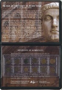 roman coins 12 ancient collection. certified authentic biblical coins